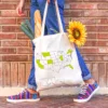 100% Cotton USA Map Colour In Tote Bag - Image 2