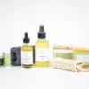 Fresh earthy Natural skincare set, Eucalyptus bath and body, Men Grooming kit/Body oil - Image 15