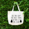 Funny Tote Bag, Cotton Canvas Tote, Reusable Grocery Bag, Tote Bag with Pockets, Holiday Tote Bag, Farmers Market Bag, Funny Shopping Bag - Image 14