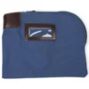 ControlTek Carrying Case Cash, Coin, Document, Check, Card - Blue - Moisture Resistant - Nylon Body x 8.5" Width x 11" Depth - 1 Each - Image 2