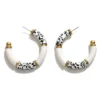 Cylinder Bead Hoops - Image 2