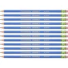 Ticonderoga Pre-Sharpened Erasable Checking Pencils - HB Lead - Blue Lead - 72 / Carton - Image 3