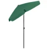 vidaXL Beach Umbrella Green 70.9"x47.2" - Image 4