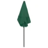 vidaXL Beach Umbrella Green 70.9"x47.2" - Image 5