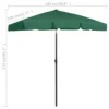 vidaXL Beach Umbrella Green 70.9"x47.2" - Image 8