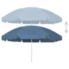 vidaXL Beach Umbrella Blue 94.5" - Image 2