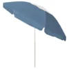 vidaXL Beach Umbrella Blue 94.5" - Image 3