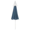 vidaXL Beach Umbrella Blue 94.5" - Image 4