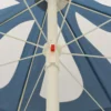 vidaXL Beach Umbrella Blue 94.5" - Image 5