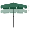 vidaXL Beach Umbrella Green 78.7"x49.2" - Image 3