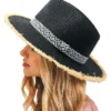 Aztec Band Straw Hat - Image 4