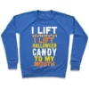 I LIFT (HALLOWEEN CANDY TO MY MOUTH) CREWNECK SWEATSHIRT - Image 3