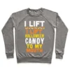 I LIFT (HALLOWEEN CANDY TO MY MOUTH) CREWNECK SWEATSHIRT - Image 4