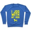 I JOG WITH MY DOG CREWNECK SWEATSHIRT - Image 3