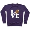 LOVE FOOTBALL CREWNECK SWEATSHIRT - Image 7