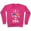 I LOVE USA (SOCCER) CREWNECK SWEATSHIRT - Image 2