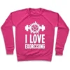 I LOVE EXORCISING CREWNECK SWEATSHIRT - Image 2