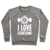 I LOVE EXORCISING CREWNECK SWEATSHIRT - Image 4