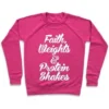 FAITH, WEIGHTS & PROTEIN SHAKES CREWNECK SWEATSHIRT - Image 2