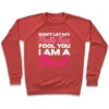 DON'T LET MY PRETTY FACE FOOL YOU, I'M A BEAST CREWNECK SWEATSHIRT - Image 6