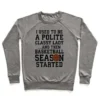 ...AND THEN BASKETBALL SEASON STARTED CREWNECK SWEATSHIRT - Image 2