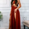 Extravaganza Cut Out Maxi with Side Slits Dress - Image 4