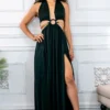 Extravaganza Cut Out Maxi with Side Slits Dress - Image 8