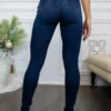 What You Want High Waisted Extreme Stretch Skinny Jeans - Image 2