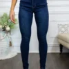 What You Want High Waisted Extreme Stretch Skinny Jeans - Image 8