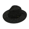 Knit Sequin Panama Hat - Image 5