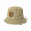 Upcycled Short Fringed Edge Bucket Hat - Image 5