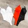 Plunged Snatched Sweetheart Cami Bodysuit - Image 12