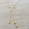 Gold seashell wrap necklace - Image 6