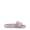 Pretty Purple Slide Sandals - Image 3