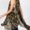 Camo Green Vest/ Scarf - Image 2