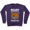 BEARY MOTIVATED TO WORK OUT CREWNECK SWEATSHIRT - Image 7