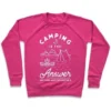 CAMPING IS THE ANSWER CREWNECK SWEATSHIRT - Image 2