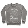 CAMPING IS THE ANSWER CREWNECK SWEATSHIRT - Image 4