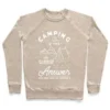 CAMPING IS THE ANSWER CREWNECK SWEATSHIRT - Image 5