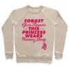 FORGET RUNNING SHOES (TANK) CREWNECK SWEATSHIRT - Image 3