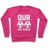 OUR SOCCER BALLS ARE BIGGER CREWNECK SWEATSHIRT - Image 2