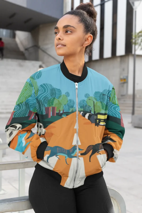 Abbey Road Foxes London Female Bomber Jacket