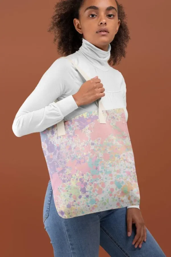 Magical Paint Galss Tote Bag