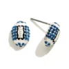 Football Crystal Earrings - Image 3