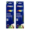 Triangular Colored Pencils, 5.5 mm core, With Sharpener, 12 Per Pack, 2 Packs - Image 2