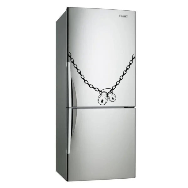 Charm Vinyl Kitchen Fridge Decal - , Aesthetic Adhesive Decor