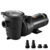 VEVOR Swimming Pool Pump 2.0HP 115V 1500W, Single Speed Pumps for Above Ground Pool, Powerful Self Primming Pool Pumps w/ Strainer Basket, 5400 GPH Max. Flow, ETL Certification - Image 2