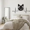 Siamese Cat Wall Sticker - Adorable Feline Vinyl Wall Art Decal - Image 9