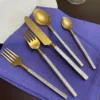 Designer Golden Stainless Steel Flatware Set of 20 PC - Image 6