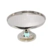 Cake Stand with Turquoise Butterfly (10" Cake Holder) - Image 5